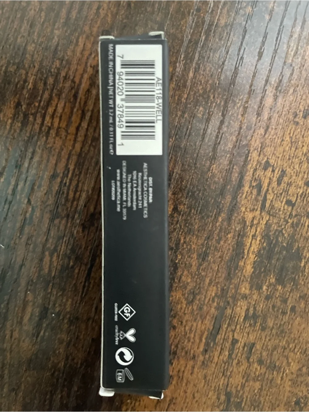 Aesthetica Liquid Eyeliner - Black 3.2 ml